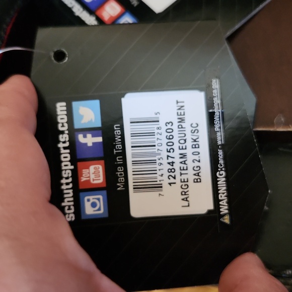 Schutt Large Team Equipment Bag - Picture 3 of 3